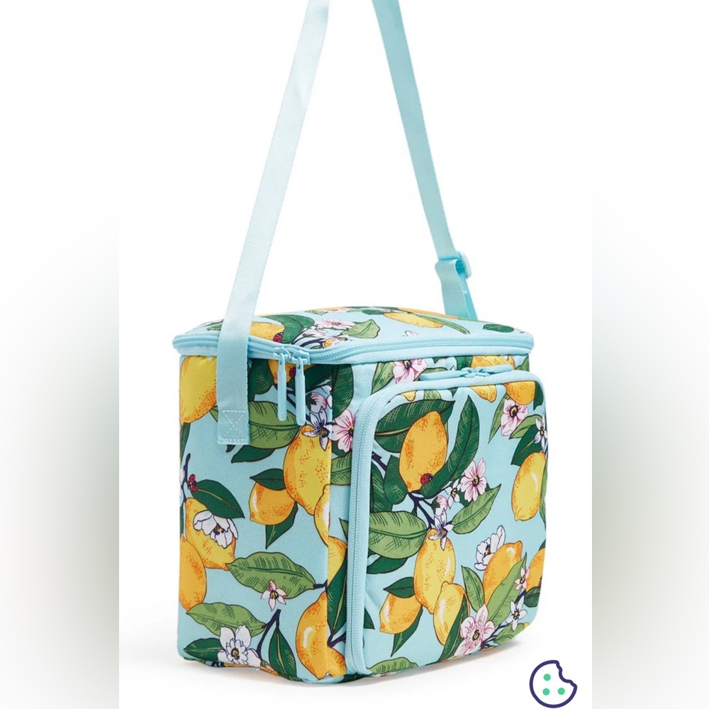 Vera Bradley Deluxe Travel Cooler in Lemon Grove